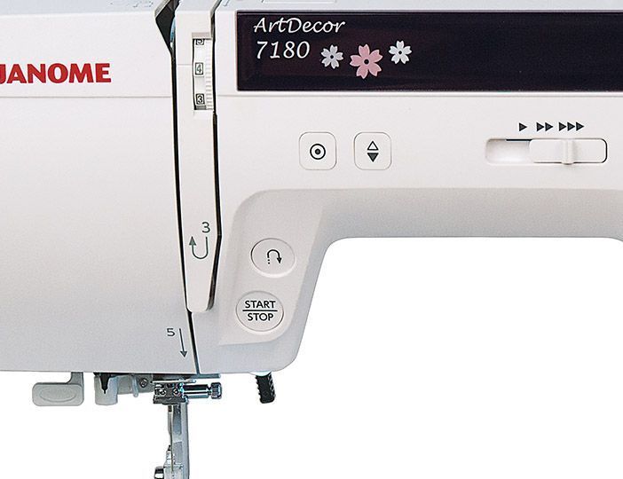 JANOME ArtDecor 7180 UK-00001343 foto